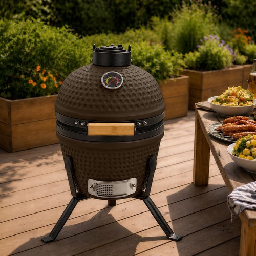 Neo kamado ceramic bbq - kamado, 13"