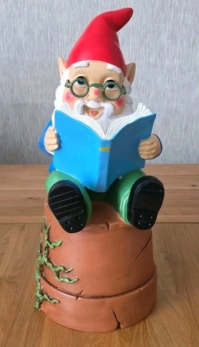 Giant reading plant pot - a,