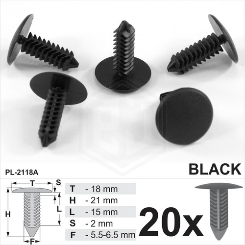 Black plastic fir tree - x,