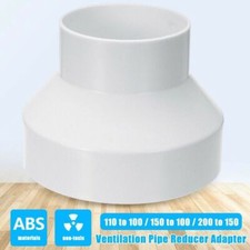 Fittings Exhaust Pipe Reducer Adapter Ducting Connector Variable Diameter Pipe