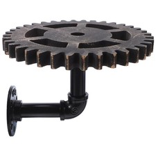  Vintage Shelves: Industrial Pipe Brackets - Retro Wall Shelf For Home Decor -