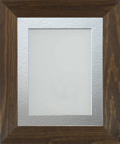 Wooden photo frame brown - wooden,