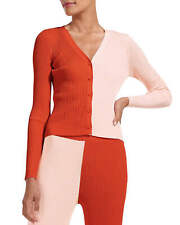 STAUD Two Tone Cardigan 4B 996