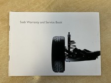 Saab 2007 Empty Service Book