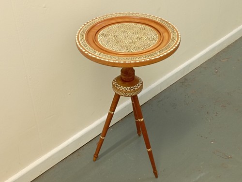 Moroccan inlaid bone mother - &,