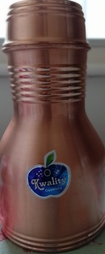 Copper water bottle - -1ltrs, to