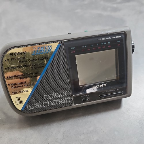 Vintage sony colour watchman - colour,