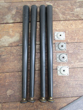 Set Of 4 Four Black Ebonised