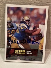 Bruce Walker Autographed Hand