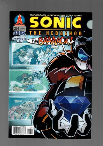 Sonic the hedgehog 224 - hedgehog, (2011)