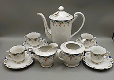 Vintage Chinese Export Ware Demi Tasse 11 Piece Coffee Set