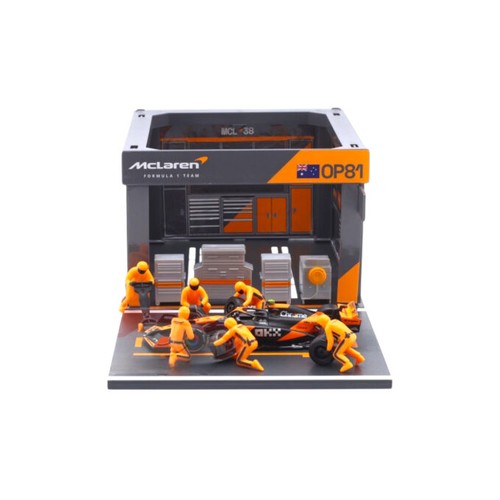 Diorama garage pit - garage,