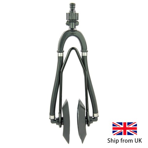 Dual feed outboard flusher for - feed,