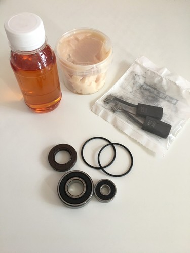 Carbon brushes rotor armature - rotor,