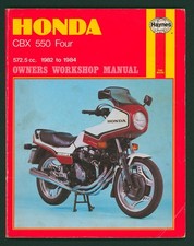 Honda CBX550 (82-84) Haynes Service Repair Manual Book CBX 550 Four F2 FII FE14