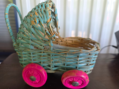 Vintage made japan wicker - vintage, in