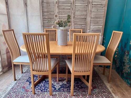 Vintage oak danish skovby - oak,