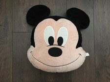 Disney Store Mickey Mouse Original Big Face Cushion