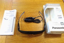 Panasonic 3D Glasses TY-EW3D3ME  - Size Medium - Boxed with Charging Cable