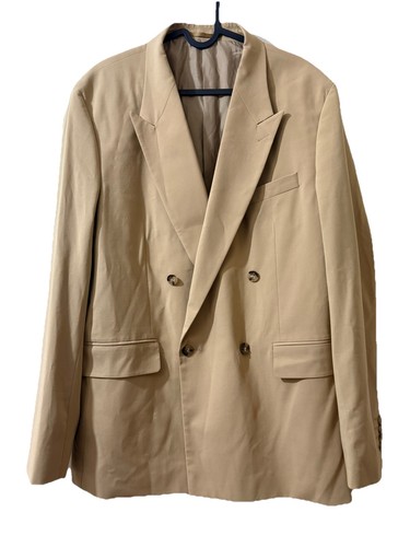 Mango blazer men beige - men’s,