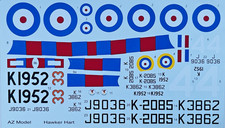 Decals | 1:72 scale Hawker