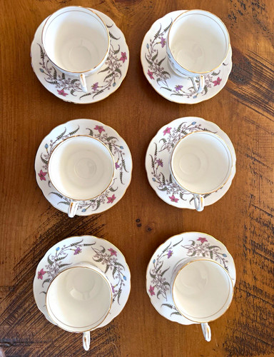 Paragon bone china floral - bone,