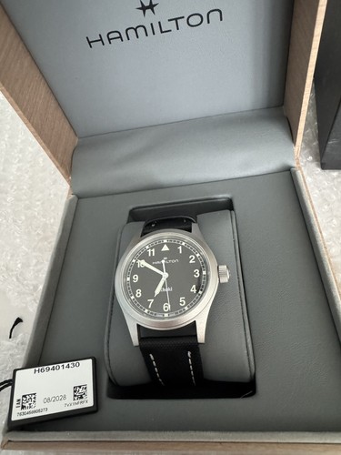 Hamilton khaki field quartz - field,