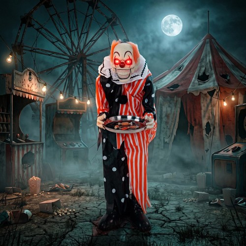 Homcom animated clown - homcom,