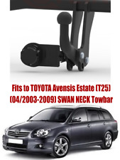 Swan Neck Tow Bar For TOYOTA Avensis Estate T25 (2003-2009) & NO ELECTRICS T102
