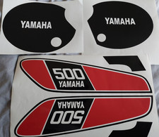 XT500 1976 TANK DECALS ** WITH