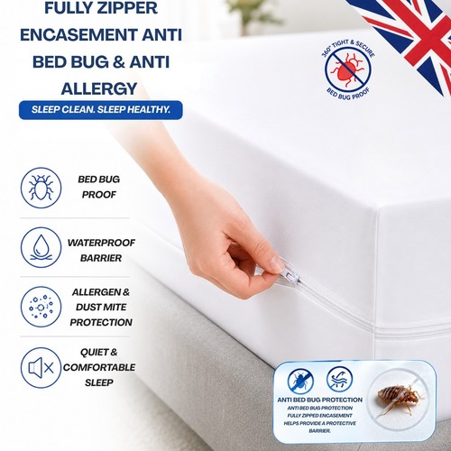 Zipped waterproof mattress - zipped,