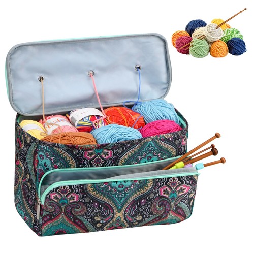 Knitting yarn bag storage - knitting,