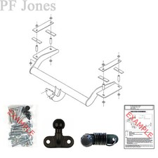 Tow-Trust Towbar for Vauxhall Vectra Hatchback 2002-2009 - Flange Tow Bar