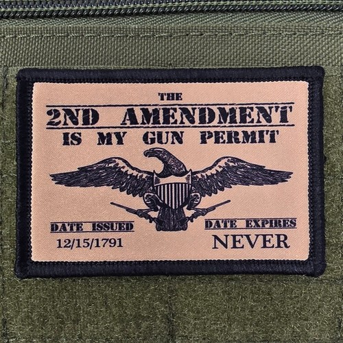 2nd amendment permit - 2nd, patch