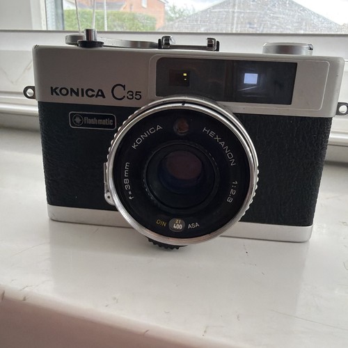 Vintage konica c35 camera - vintage,
