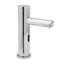 Deva Sensor 4D Mains / Battery Operated Mono Basin Hot & Cold Water Tap Chrome