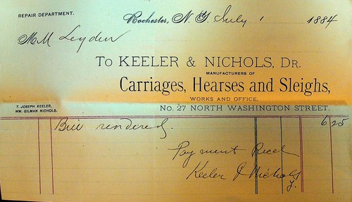 Keeler nichols carriages - nichols,