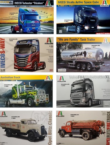 Italeri trucks trailers - italeri, 1/24