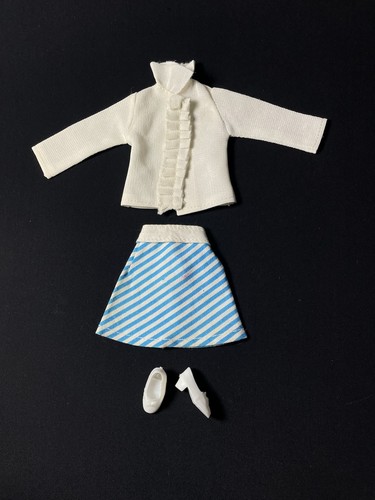 Sindy blue white - blue, stripe