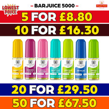 BAR JUICE 5000 Nic Salt 10ml E