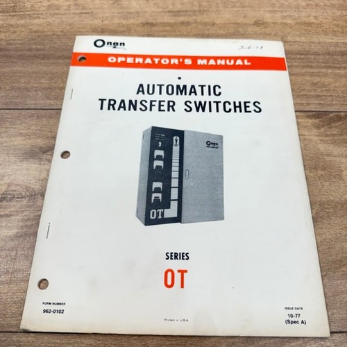 Onan generator original oem - generator,