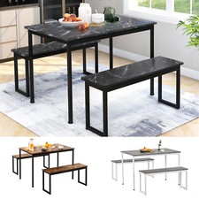 3PCS Dining Table and 2
