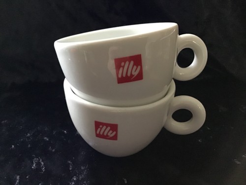 Illy logo cappucino cups - illy,