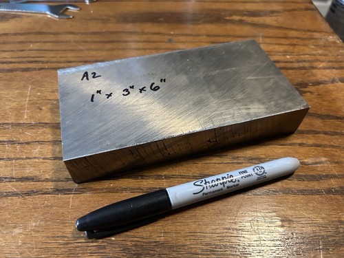 Tool steel 3 x - 3",