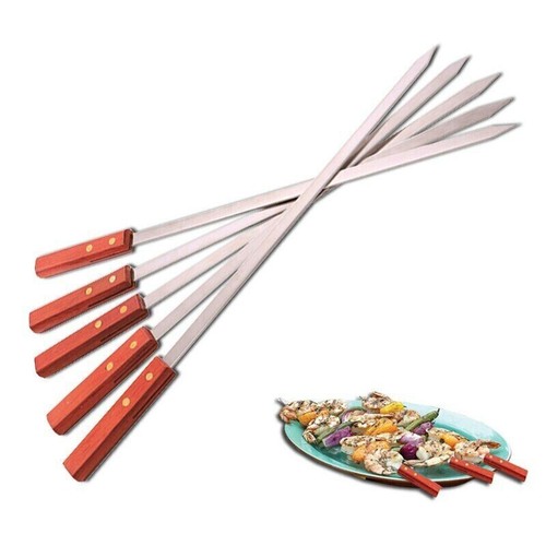 Large barbecue skewers - barbecue, flat