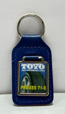 Vintage Toyo Performance Car Tyres Advertising keyring 62 x 35 mm