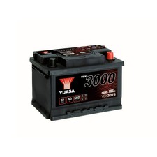 YUASA Battery YBX3075 12V 60Ah 550A B13 B14 Fiat Regata 100 Super 1.6 75 1.5