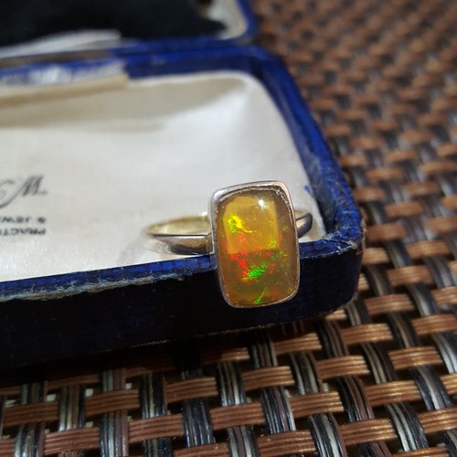 Sterling silver ring - silver,