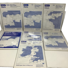 Imray Marine Sailors Charts South / West CoastUK x7 Bundle C3 C5 C6 C7 C8 C9 C58