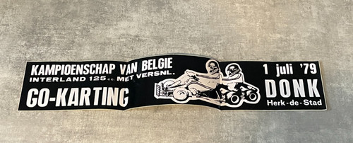 Vintage 1979 karting - vintage,